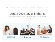 Tablet Screenshot of amitacoaching.com